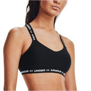 Under Armour Women's Strappy Wordmark Sports Bralette